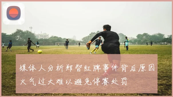 媒体人分析郑智红牌事件背后原因火气过大难以避免停赛处罚